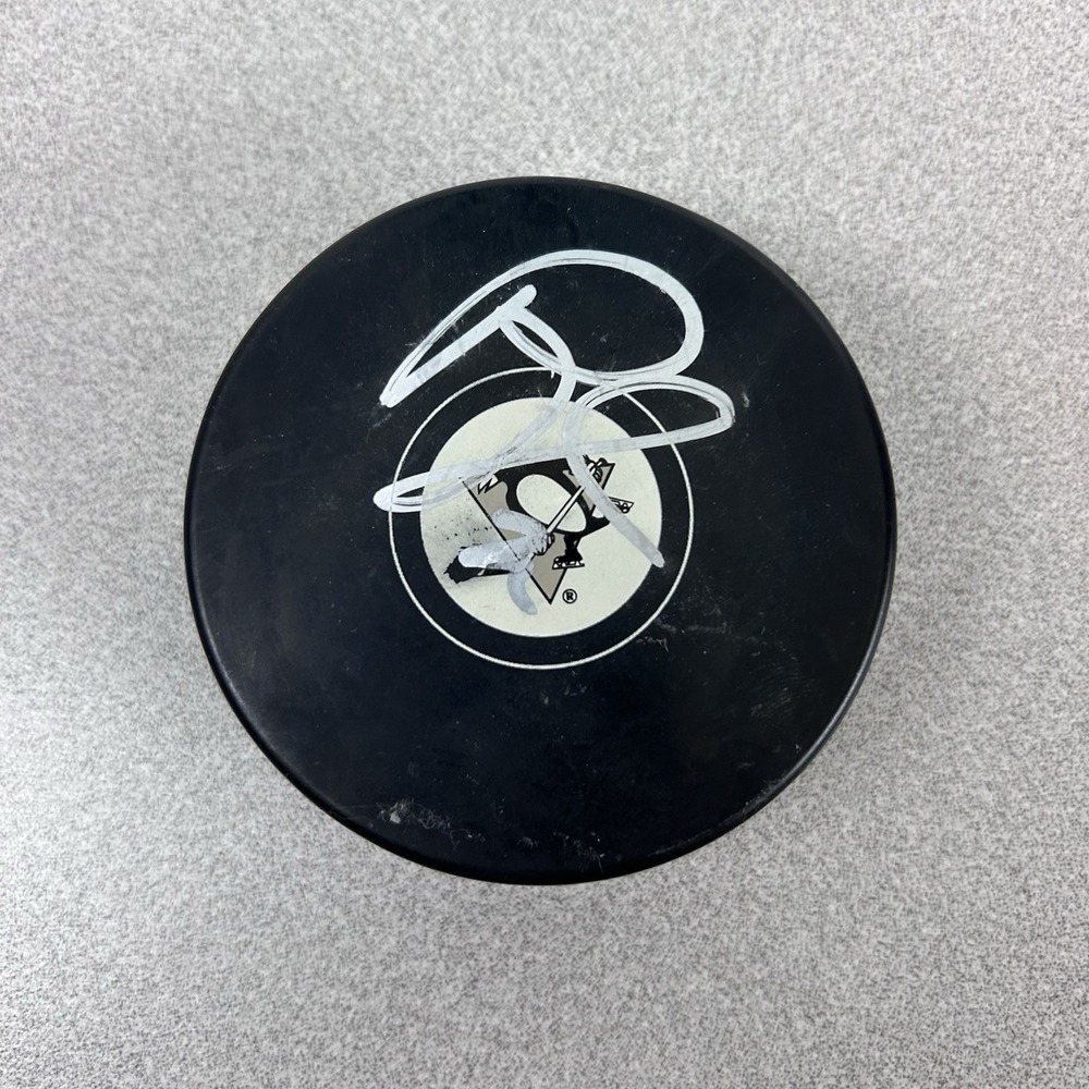 Rick Tocchet Signed Pittsburgh Penguins Puck Autograph "No COA"
